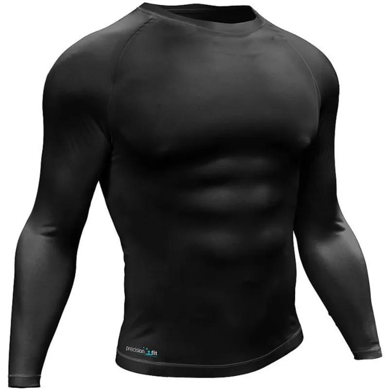 Precision Training Essential Baselayer Long Sleeve Shirt Junior Black